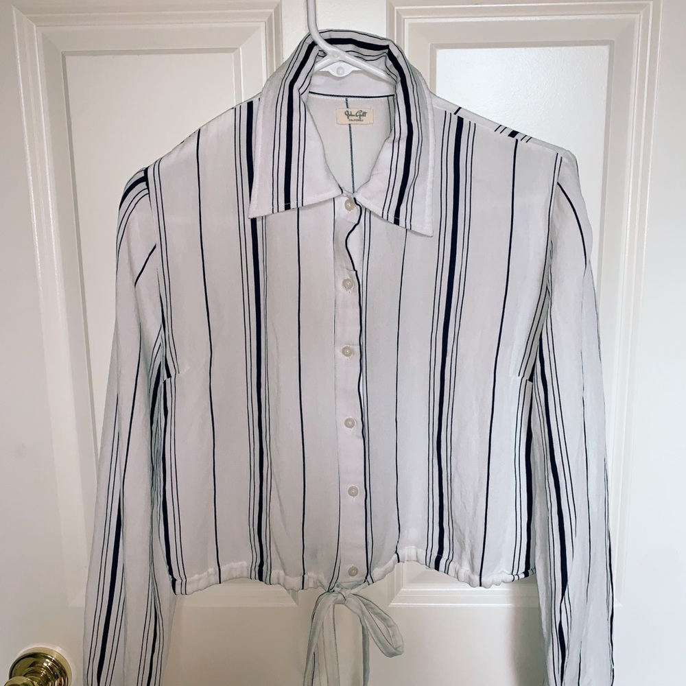 brandy melville striped top